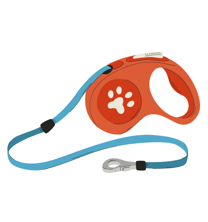 Laisse pour chien pour le Camping Lac aux Bouleaux